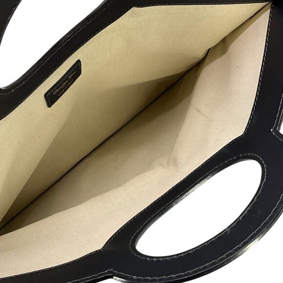 Christian Dior Oblique Fold Over Clutch - Picture 11 of 12